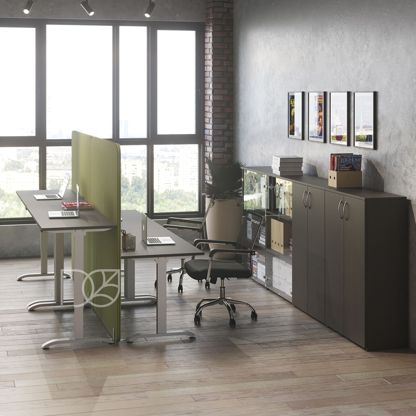 Steelcase стол с подъемным механизмом